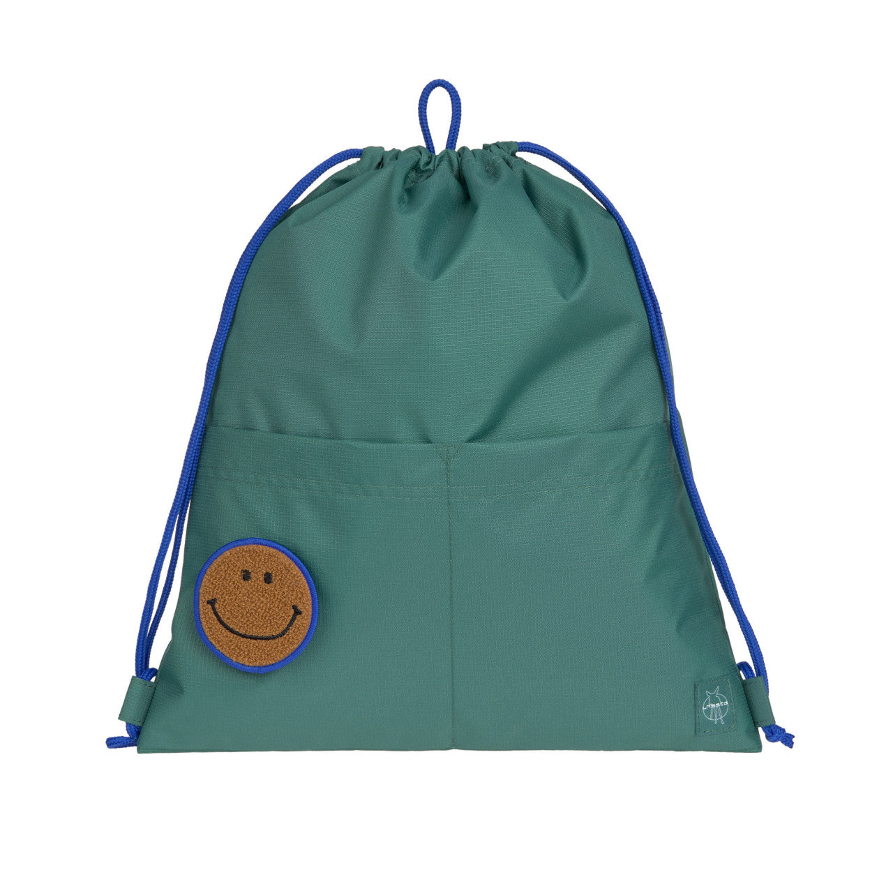 Little Gang dark green mini drawstring bag