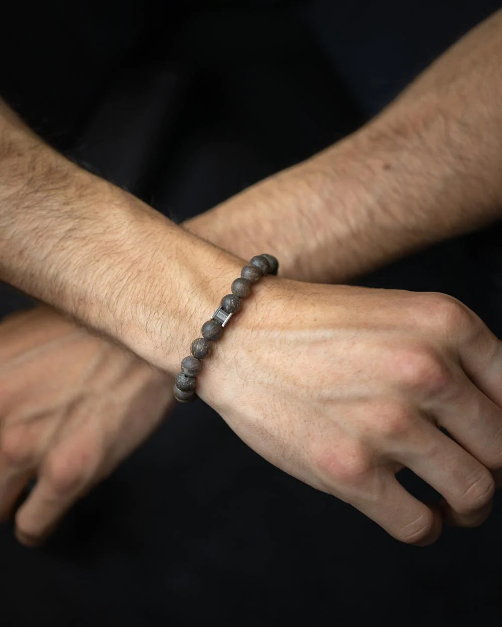 Alpha Bronzite Stone Bracelet 