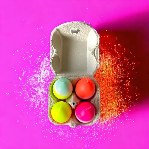 Dip dye egg - foursome (4)