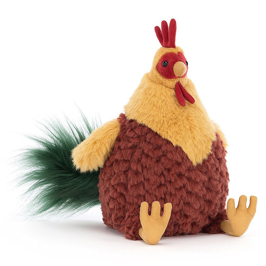 Cluny the cockerel plush