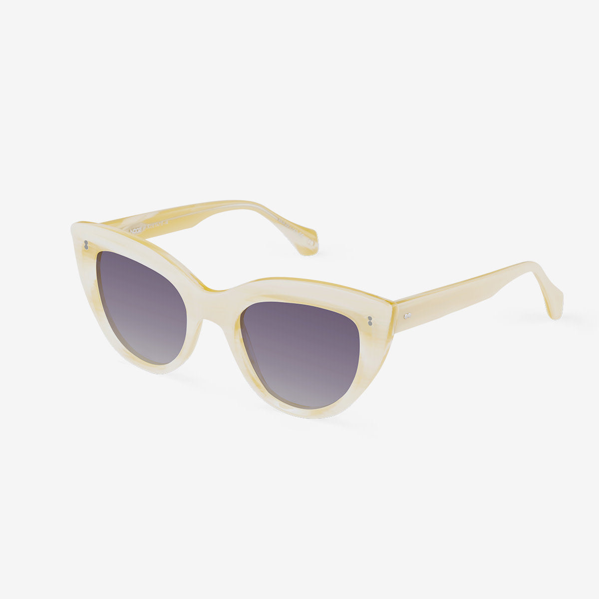 Romy Milky Beige Sunglasses 