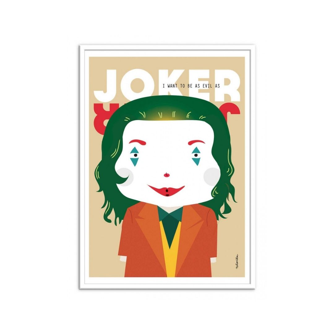 Poster 30x40cm NINASILLA Joker