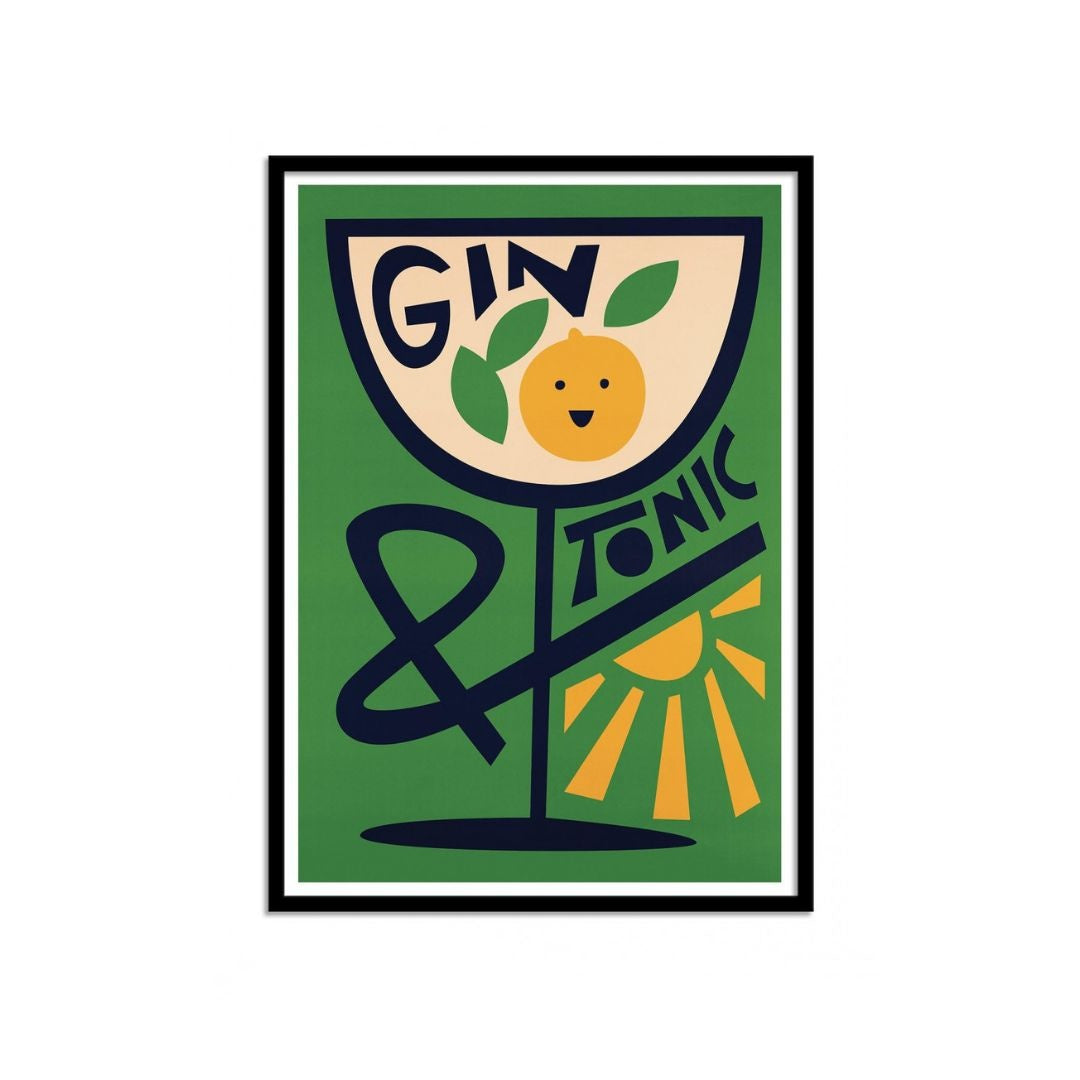 Affiche Gin Tonic