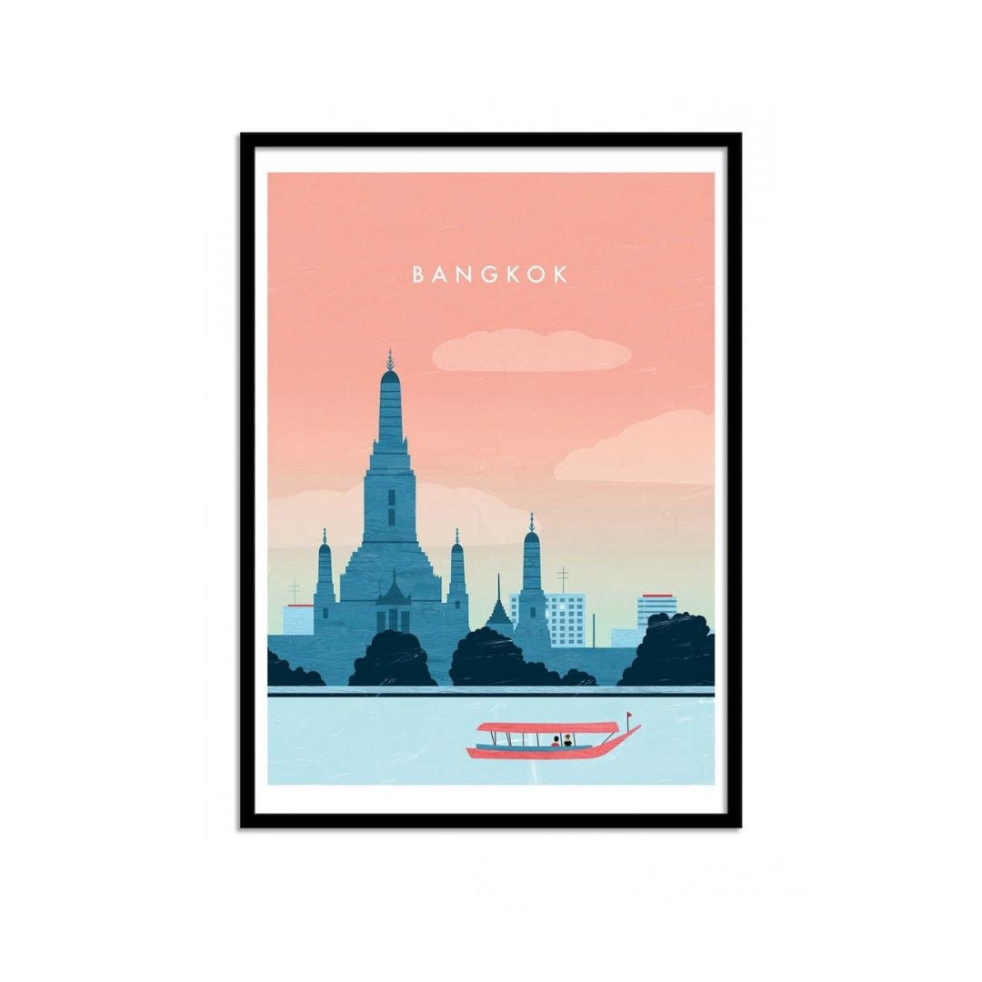 Affiche Bangkok