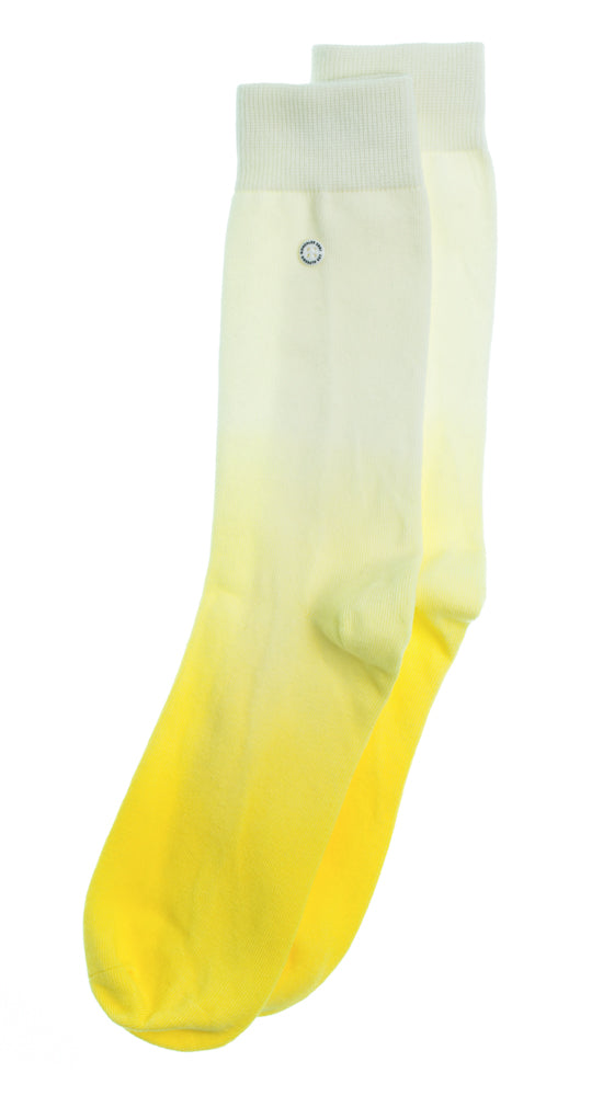 Yellow gradient socks 