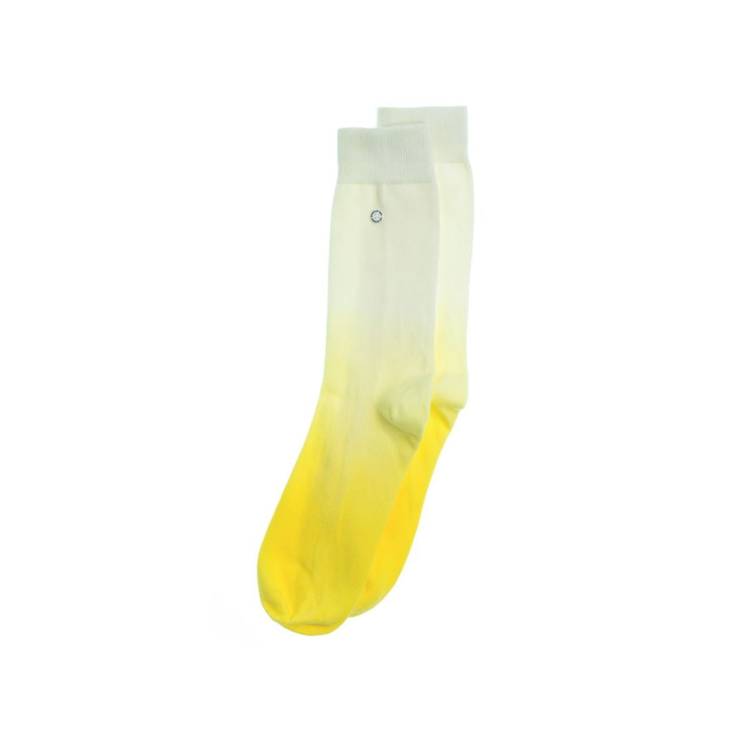 Yellow gradient socks 