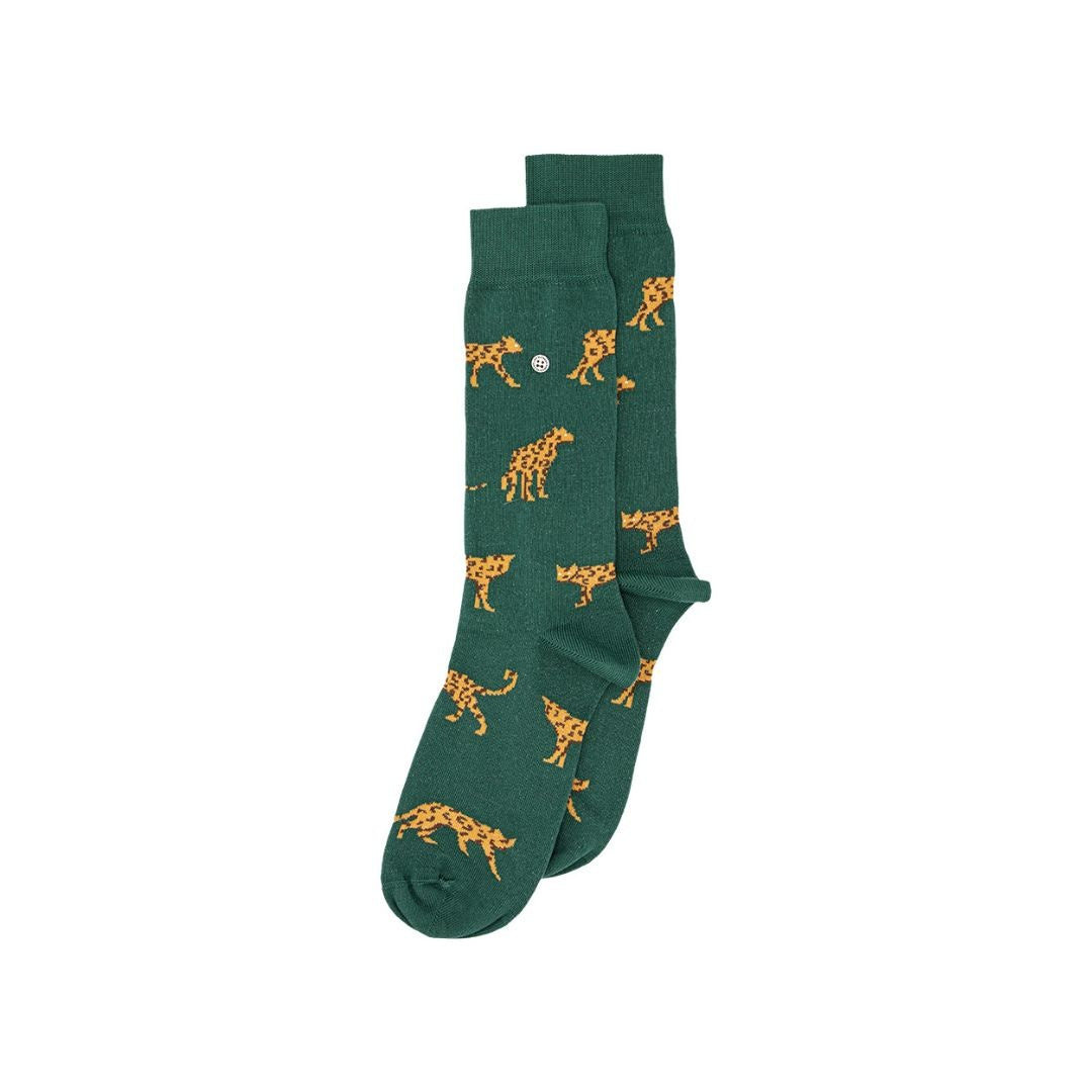 Green Jaguar Socks