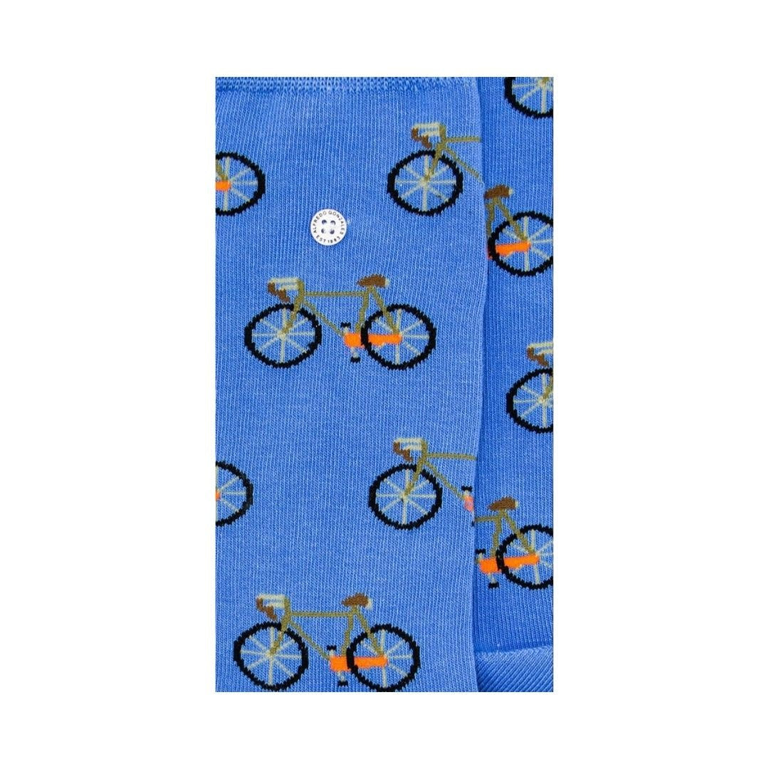 Bicycle Socks Light Blue 