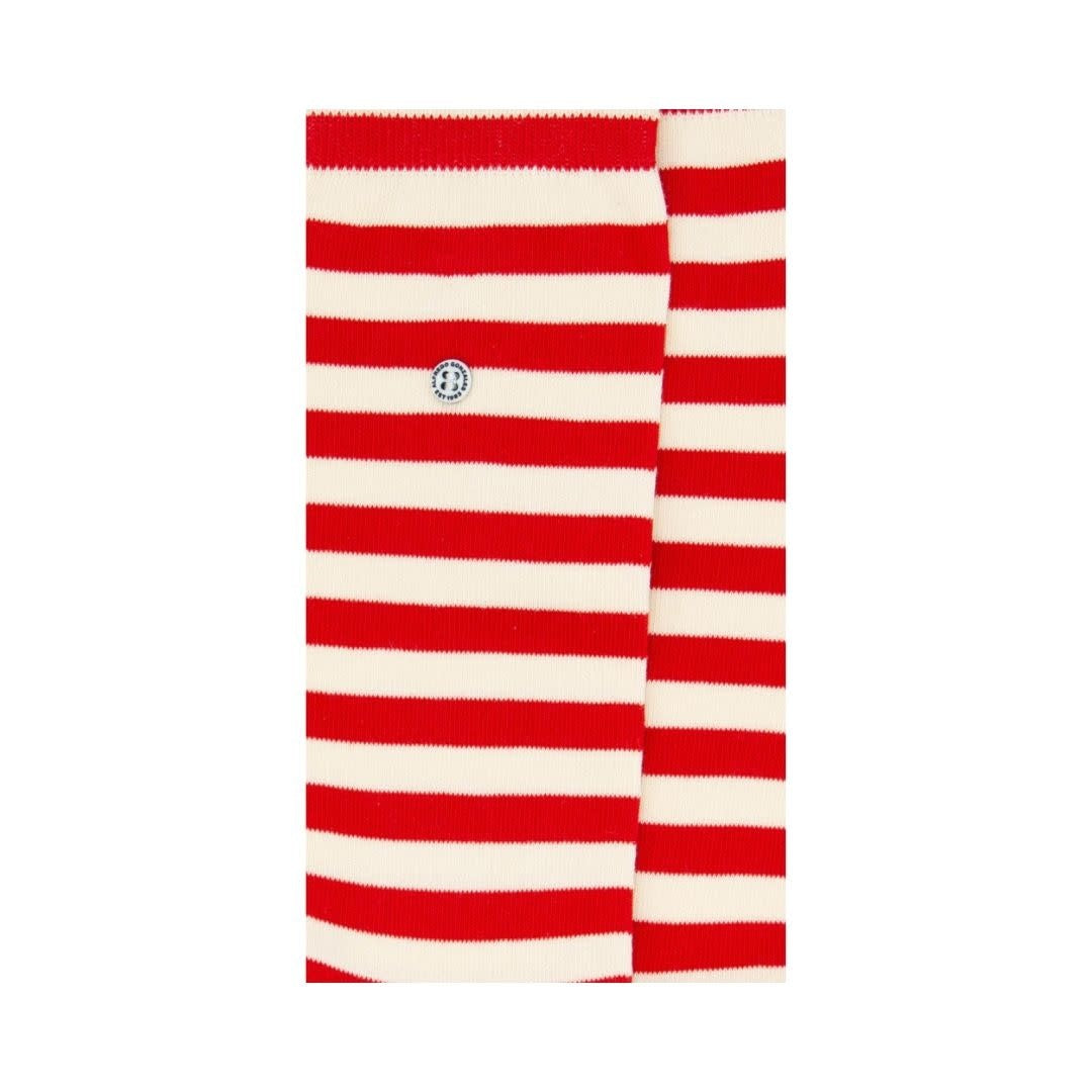 Harbour Socks Red Stripes 