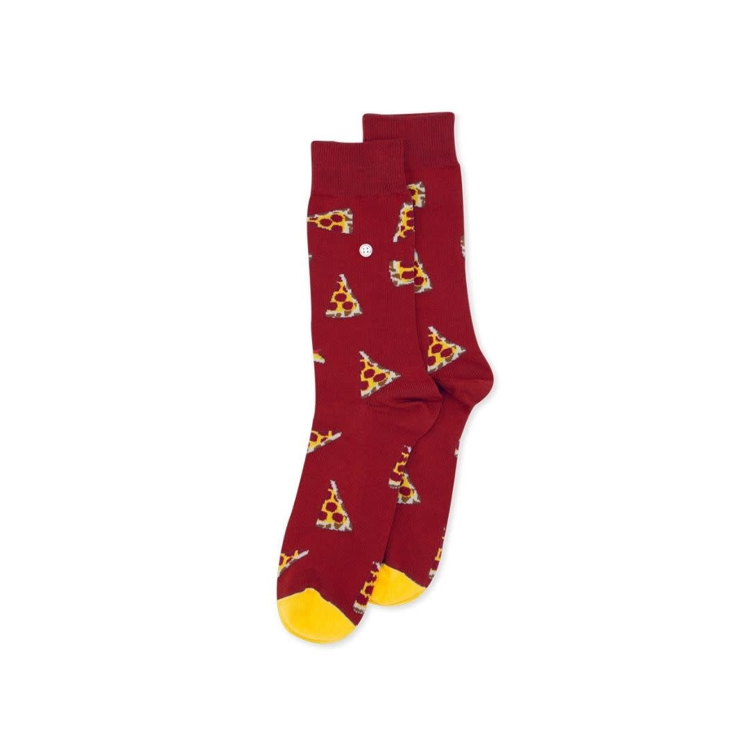 Pizza Socks Red 