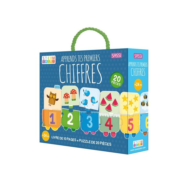 Coffret - Apprends tes premières chiffres 