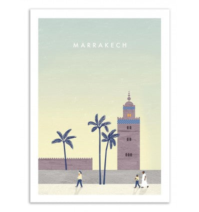 Affiche Marrakech