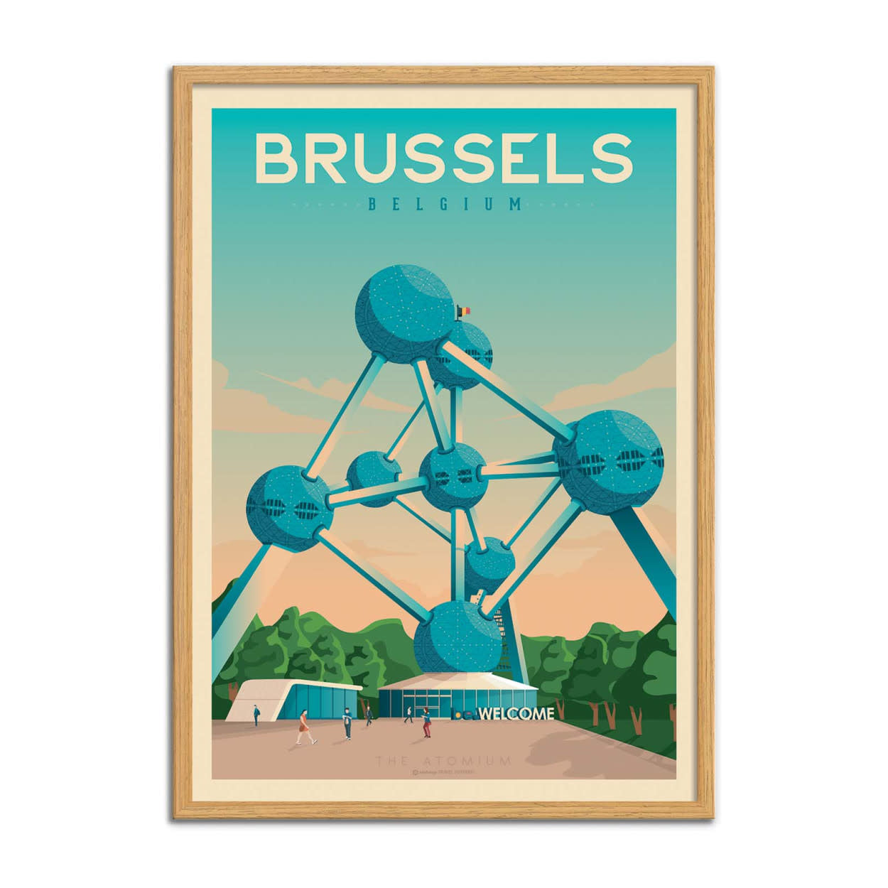 Affiche Olahoop Brussels