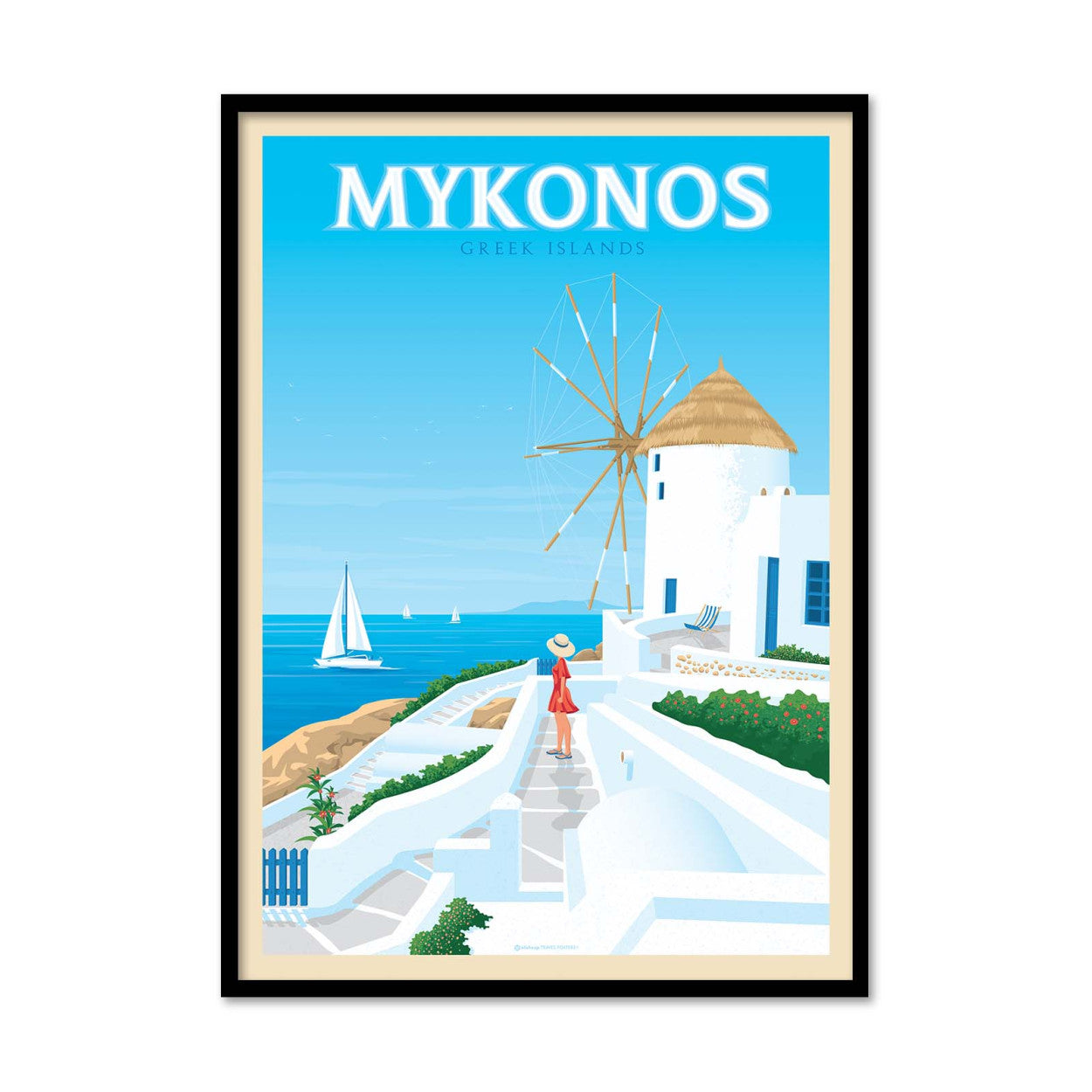 Olahoop Poster - Mykonos