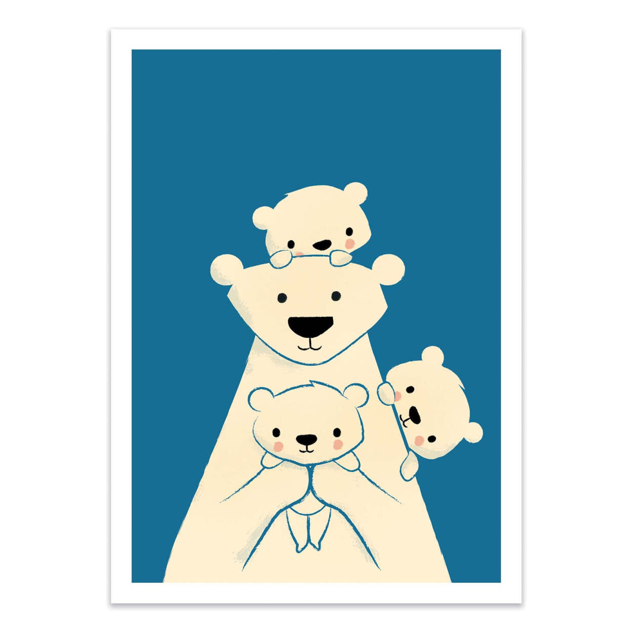Jay Fleck Poster - Papa Bear