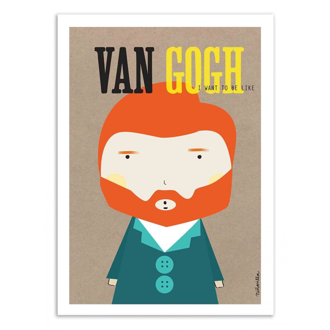 Poster 30x40cm NINASILLA VAN GOGH