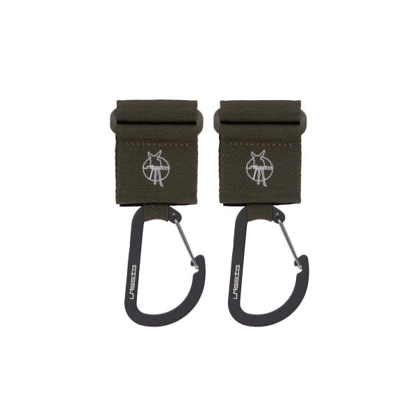 Pram Carabiner Clips CAS Olive 