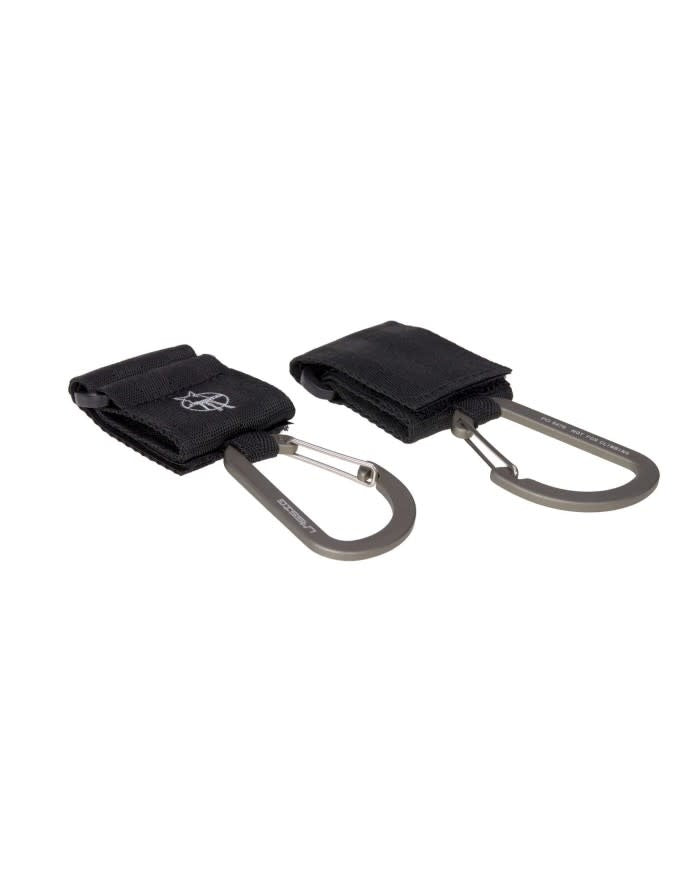 Pushchair Strap with Carabiner Hook CAS black 