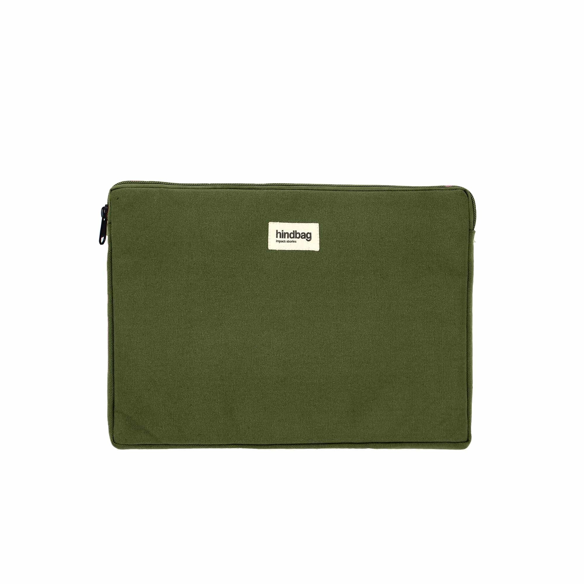 Housse Ordinateur Ava Olive 13"