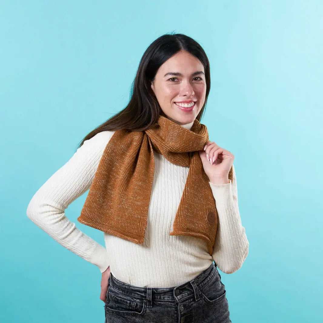 Irish Coffee Scarf - Camel 