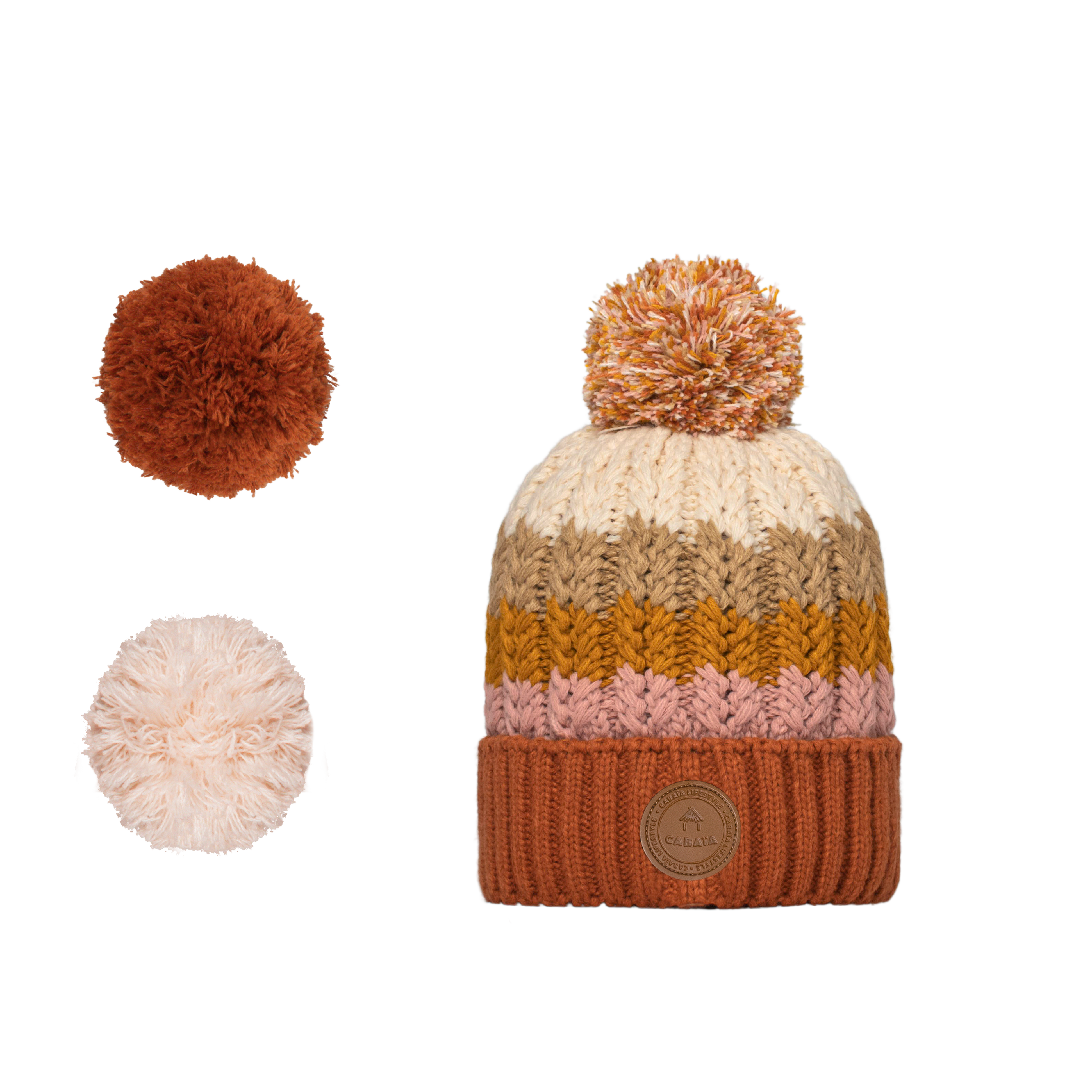 Paloma Beanie - Orange 