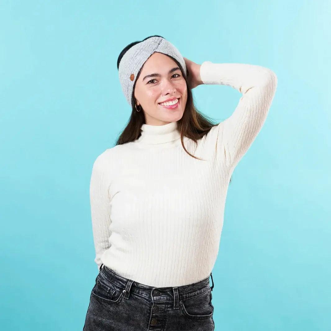 Eggnog Headband - Grey 