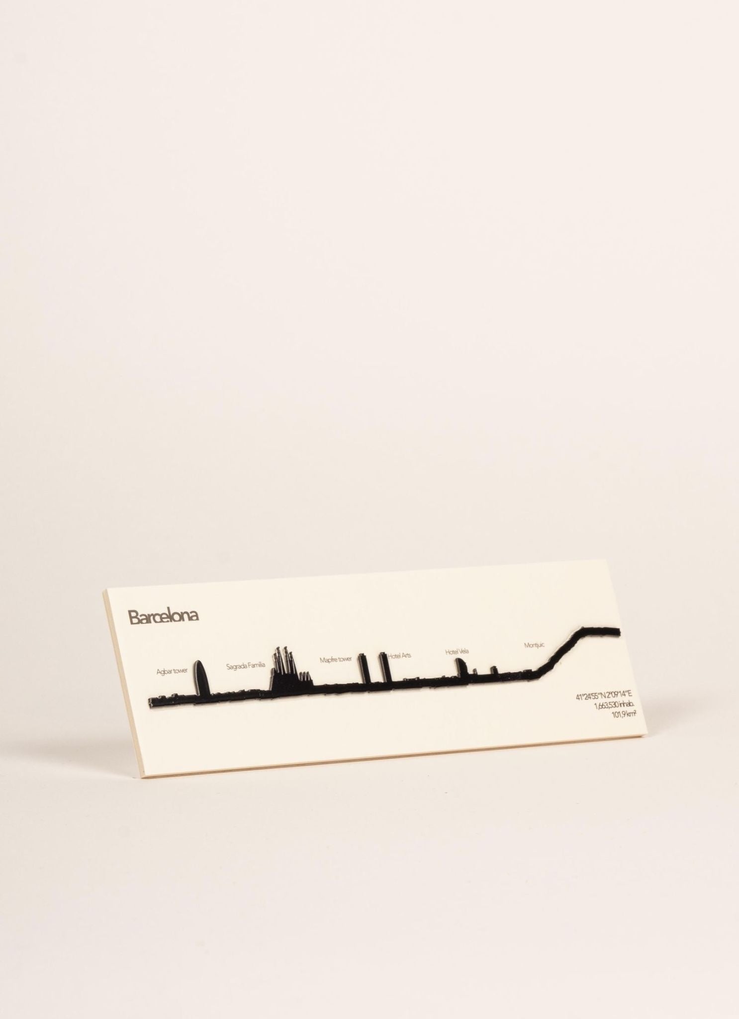 Mini Skyline Barcelona - 19 cm