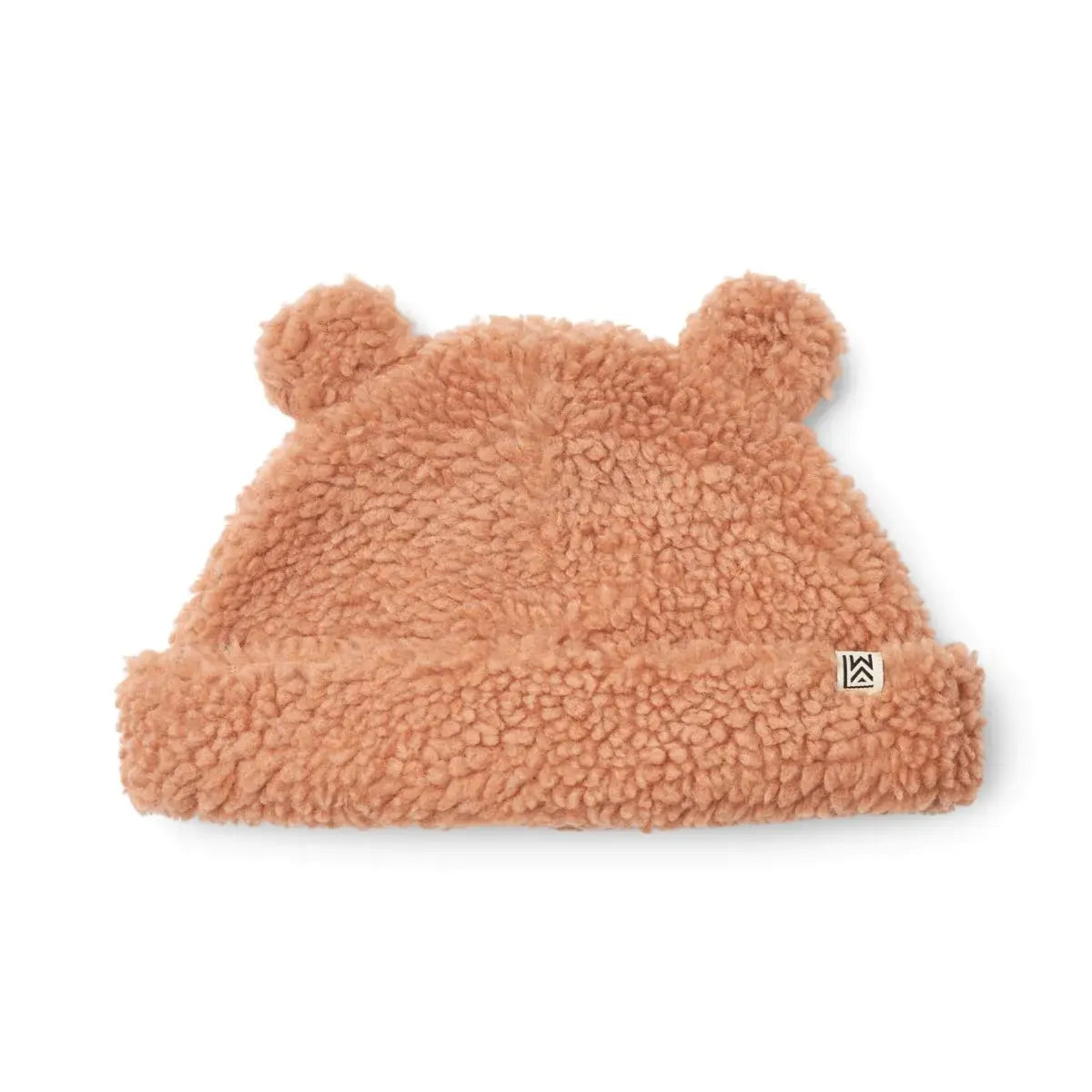 Bibi Pile Beanie with ears Tuscany Rose 