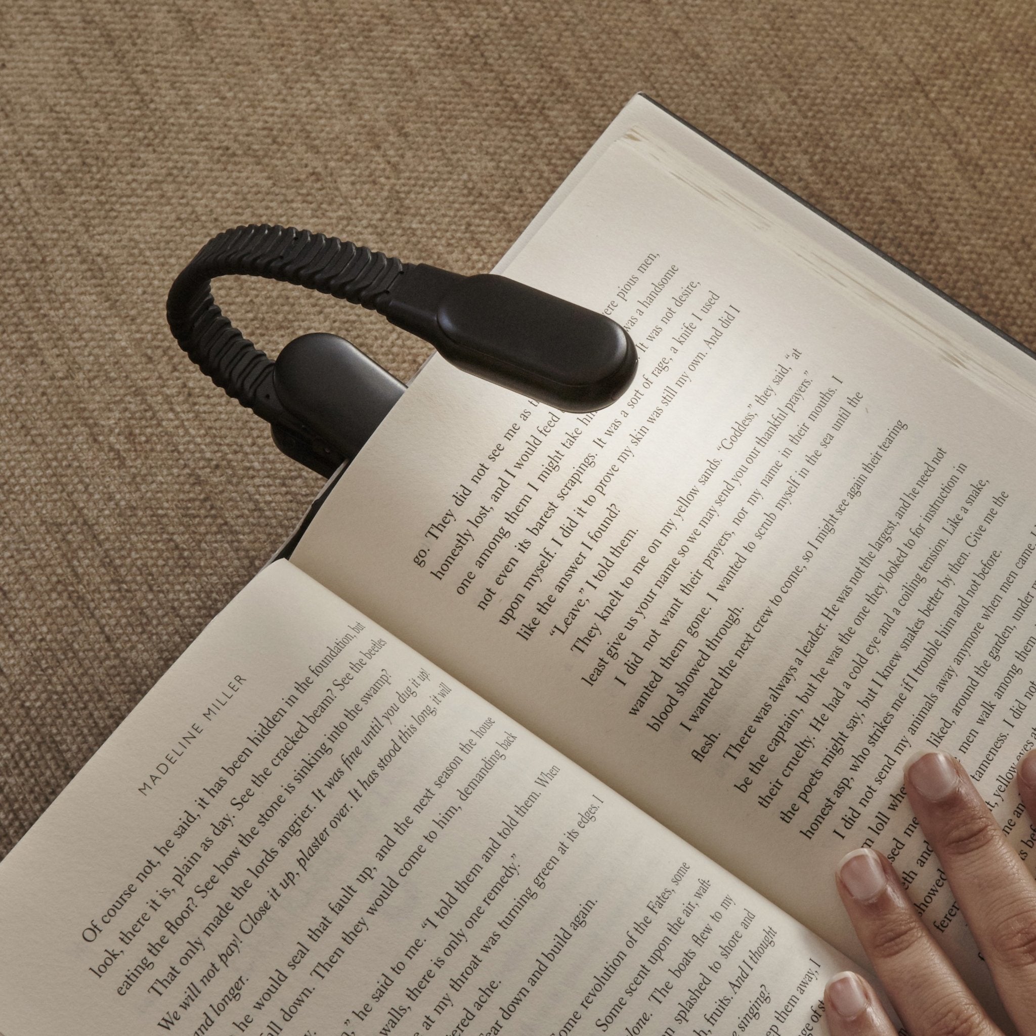 Oplaadbare Clip Book Light