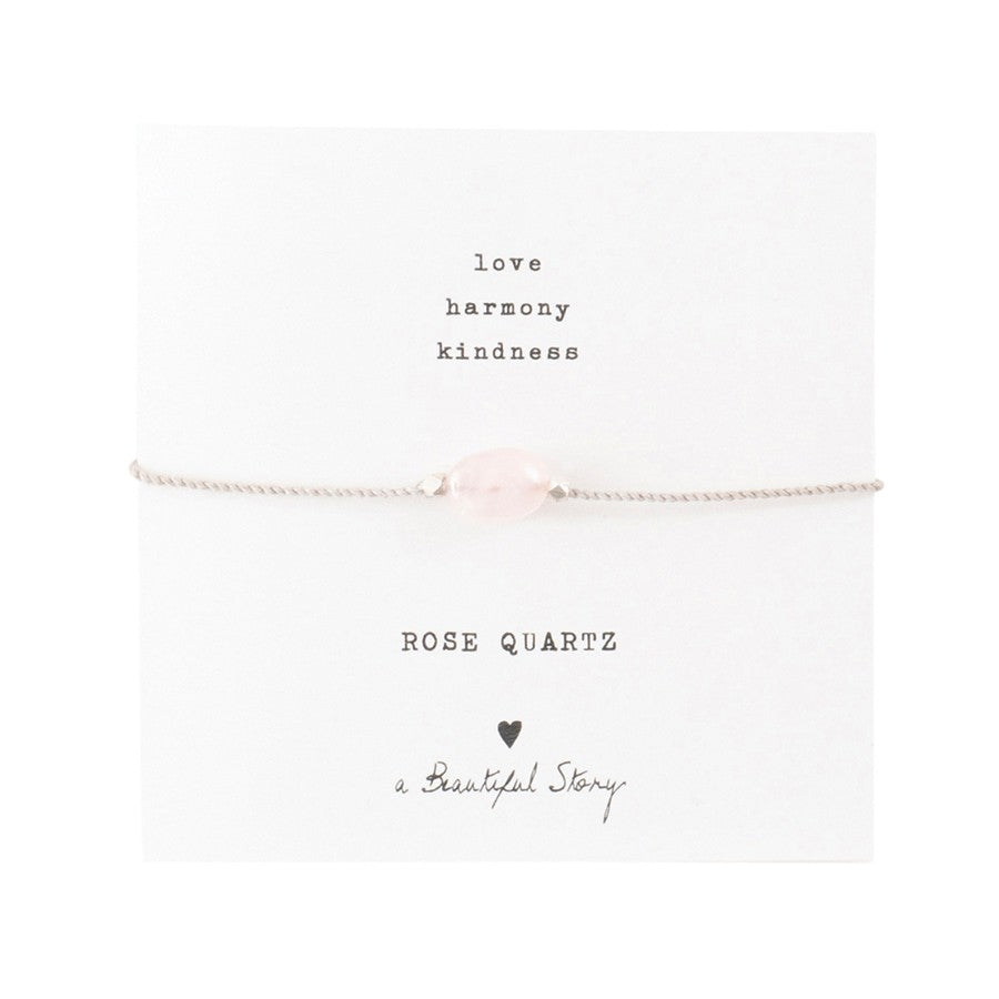 Bracelet Gemstone  quartz rose