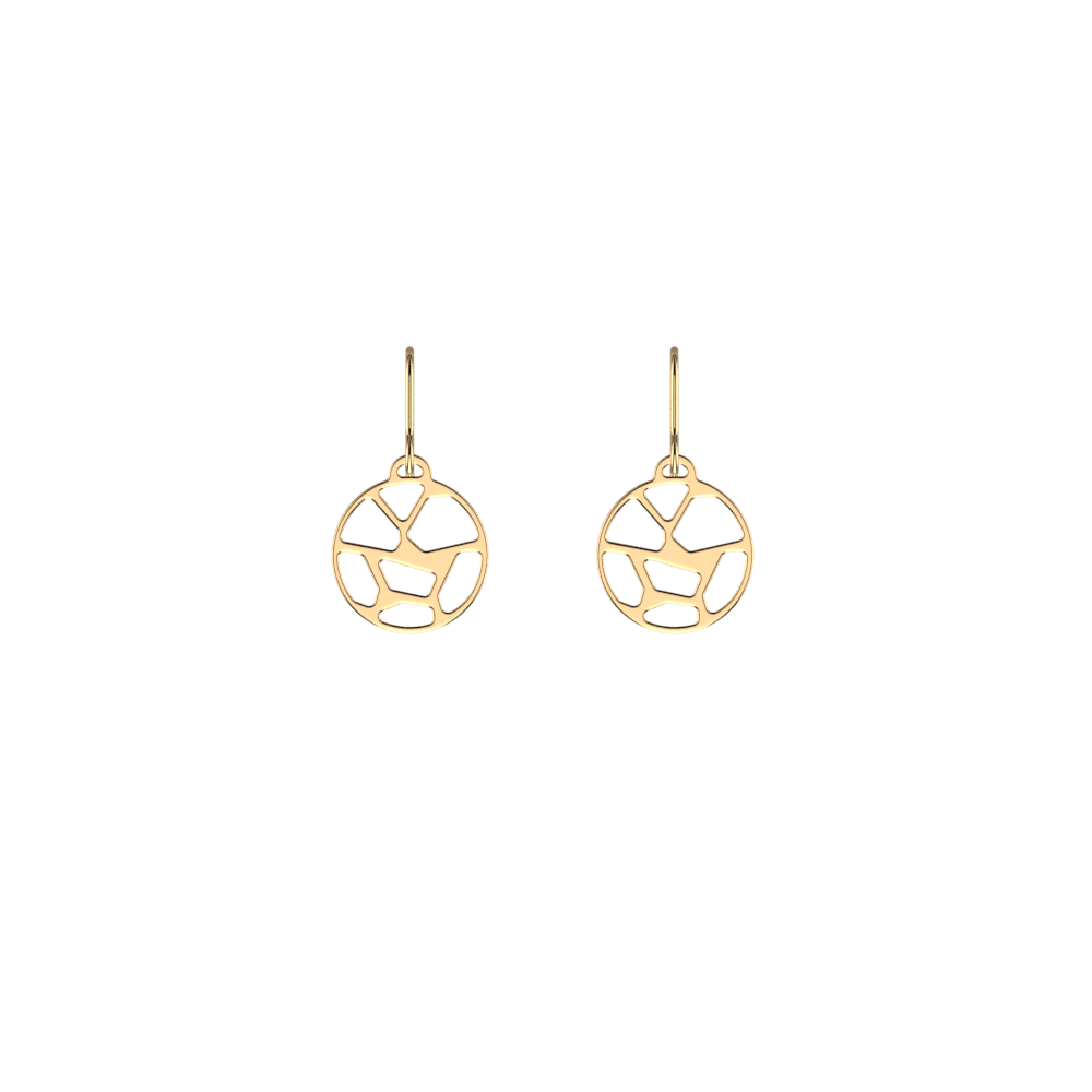 Boucles d'oreilles Dormeuses  - Girafe