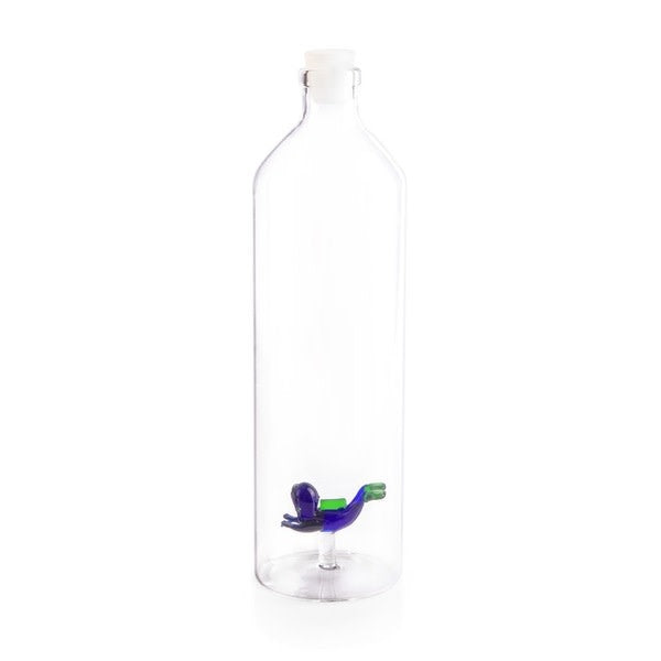 Bouteille en Verre - Atlantis Scuba Bleu - 1,2 L