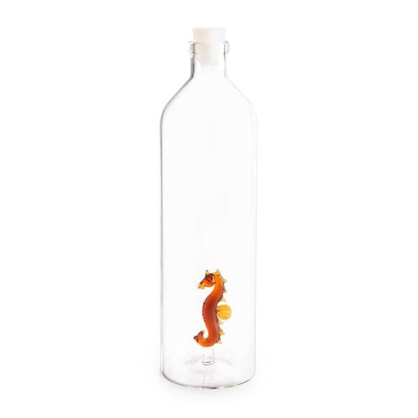 Bouteille en Verre - Atlantis Hippocampe Ambre - 1,2 L