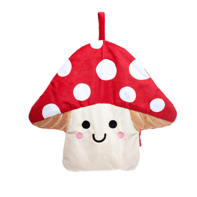 Mushroom hot water bottle