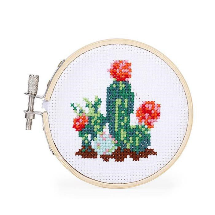 Cactus embroidery kit