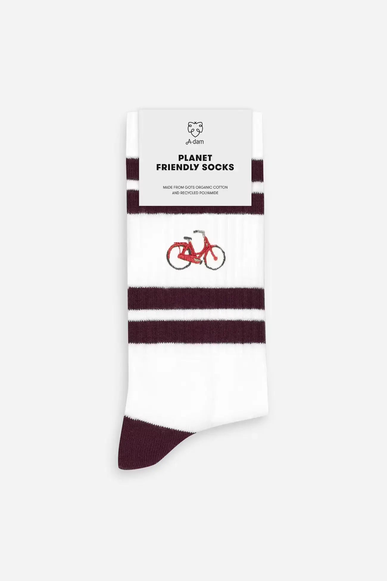 Sports Socks - Bike Burgundy 