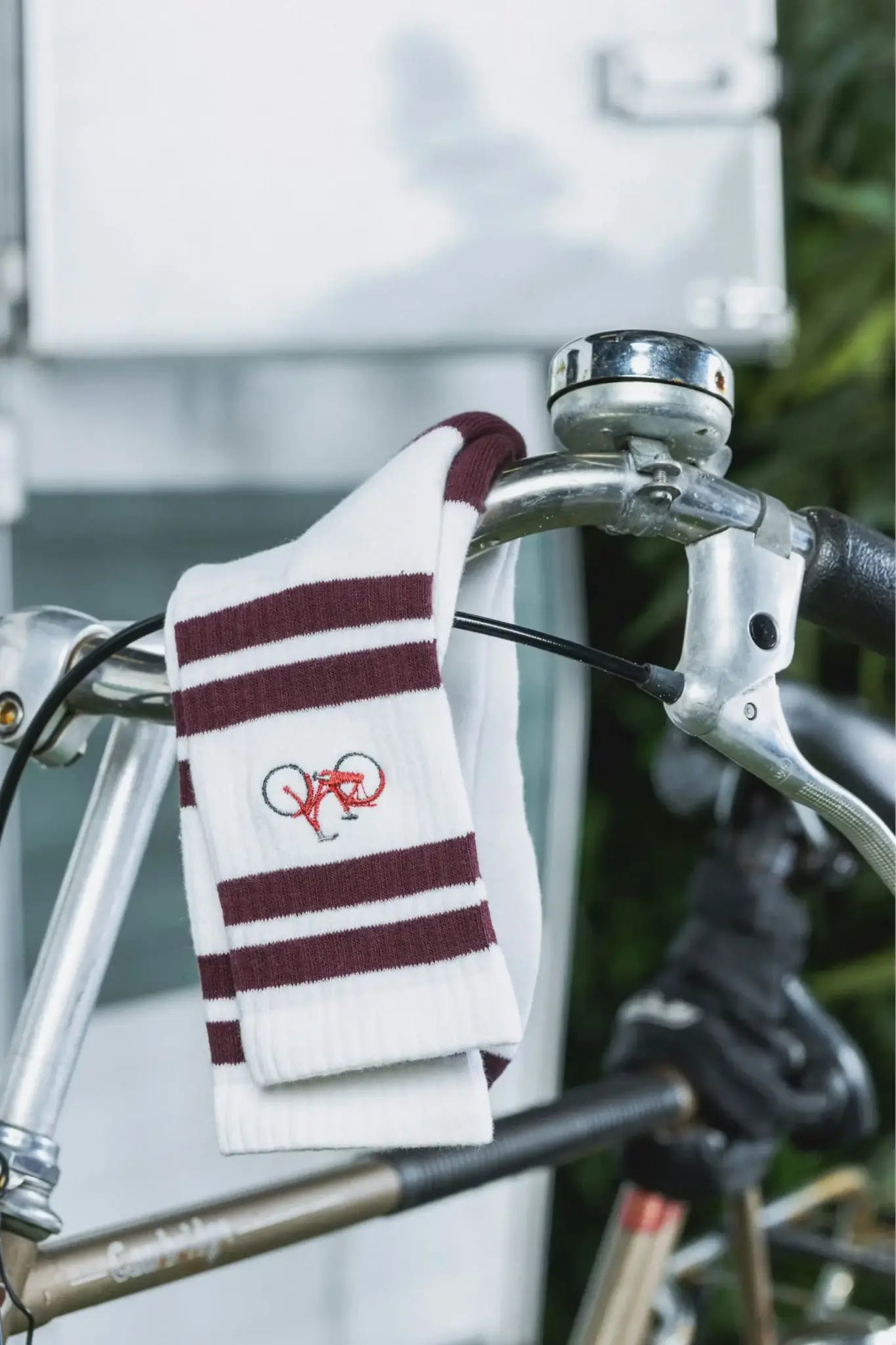 Sports Socks - Bike Burgundy 