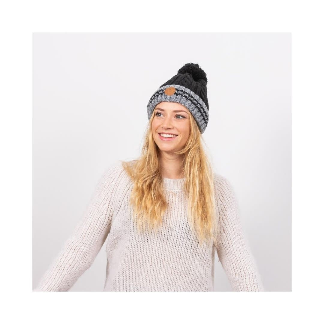 Creamy Gin Beanie new black 