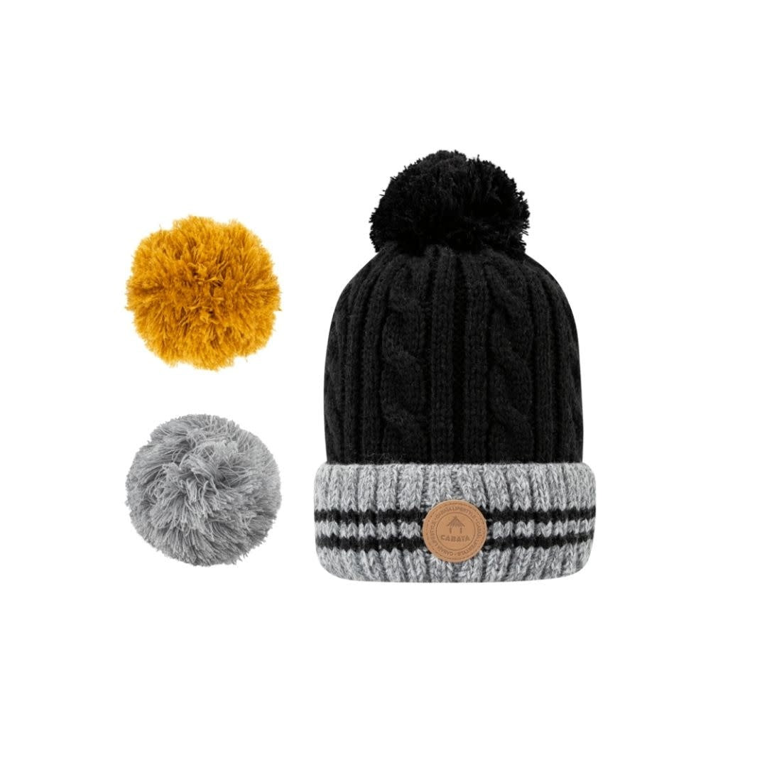 Creamy Gin Beanie new black 