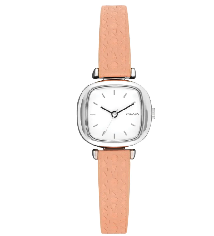 Horloge Moneypenny Monogramme Silver blush