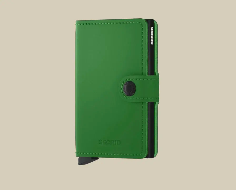 Portefeuille Miniwallet - Mate Bright green