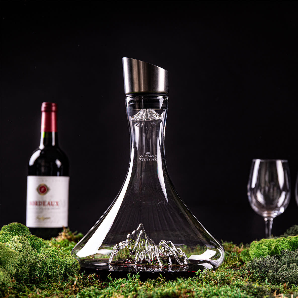 Mont-Blanc decanter - Topographic Collection