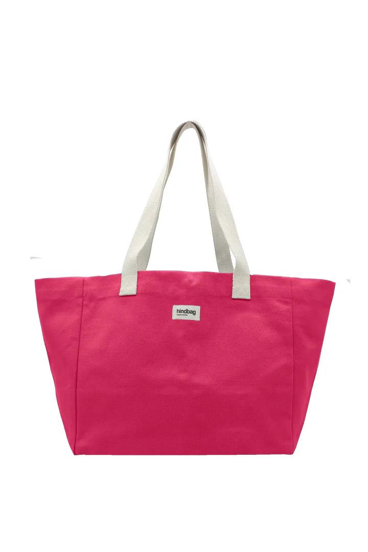 Claude Tote Bag - Organisch Katoen Holi Roze 