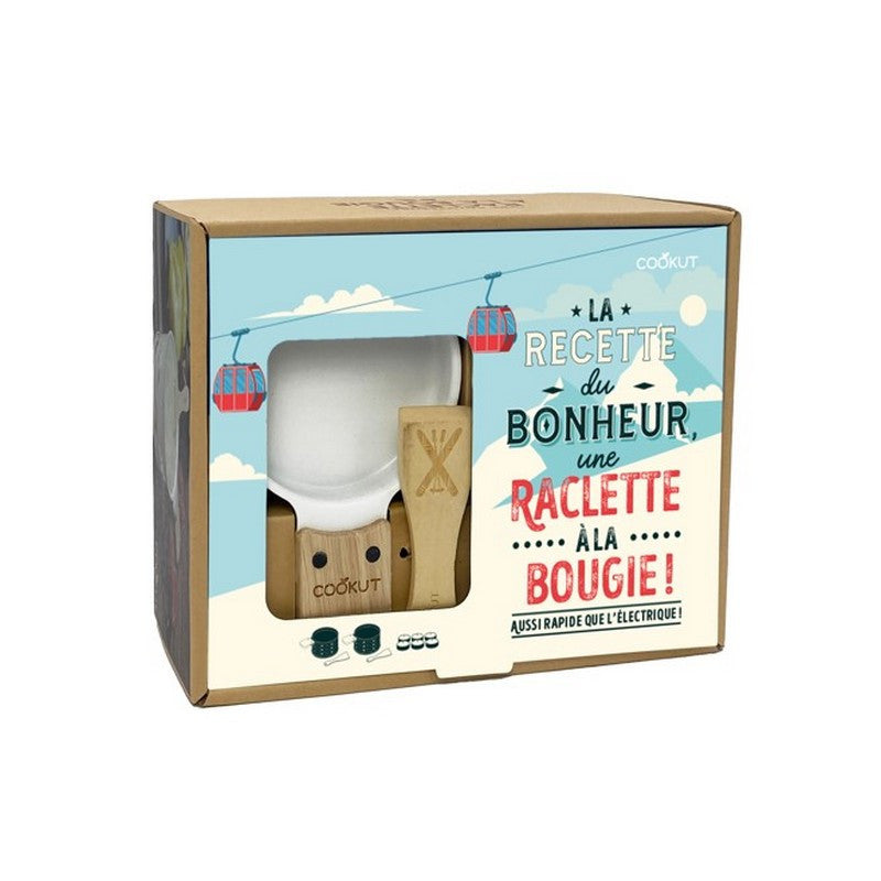 Coffret Raclette Bougie -La Recette du Bonheur