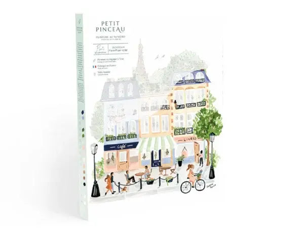 Coffret peinture au numéro Paris par Sabina Fenn