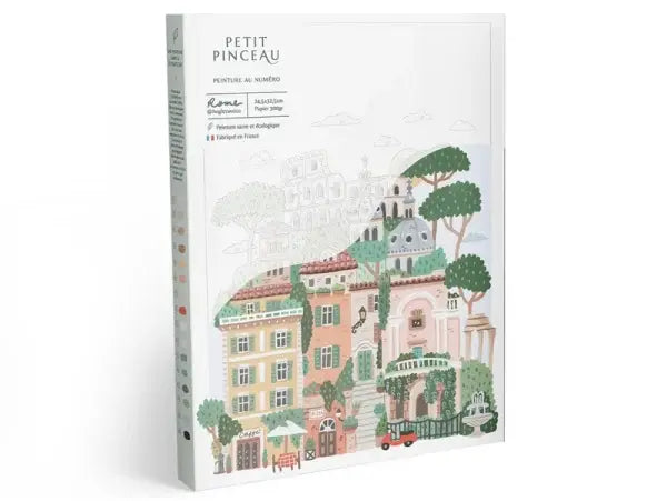 Paint-by-number set Rome by Hoglet and Co