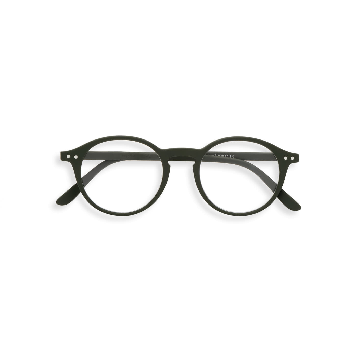 #D Reading Glasses Khaki