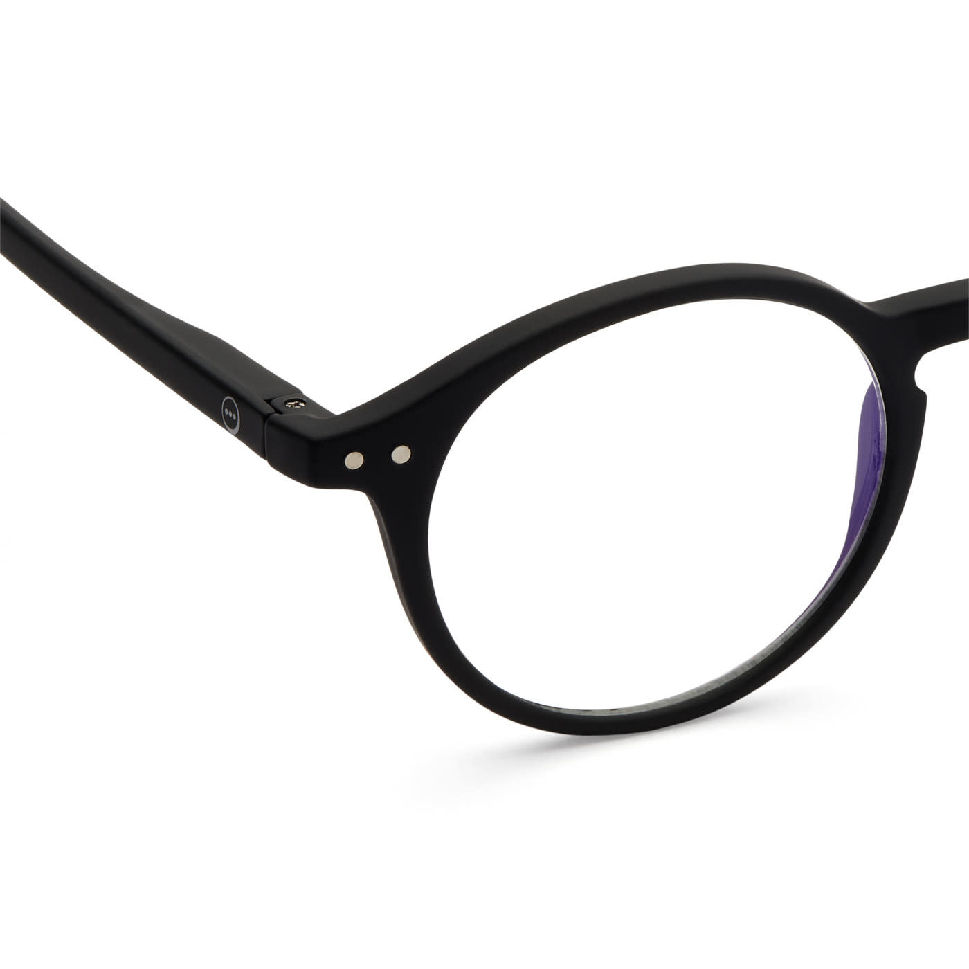 #D Reading Glasses Black