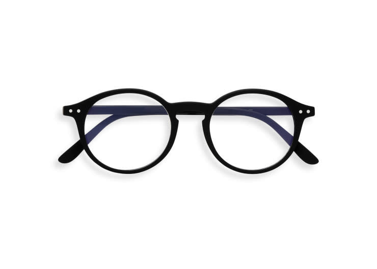 #D Reading Glasses Black