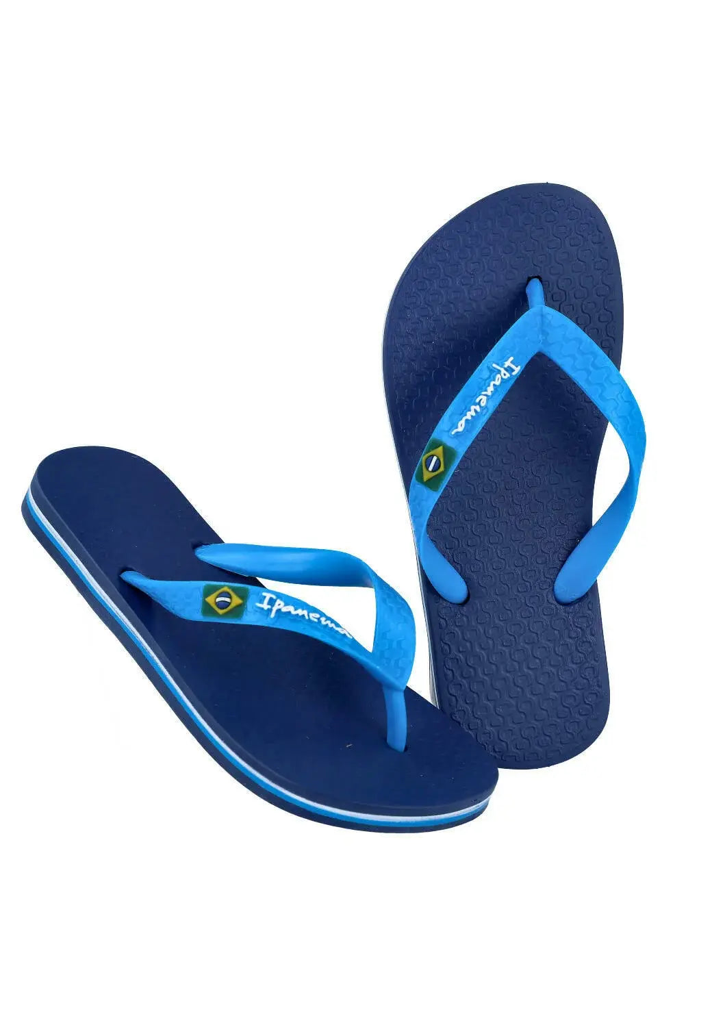 Klassieke Kinderslippers - Brasil Blauw 